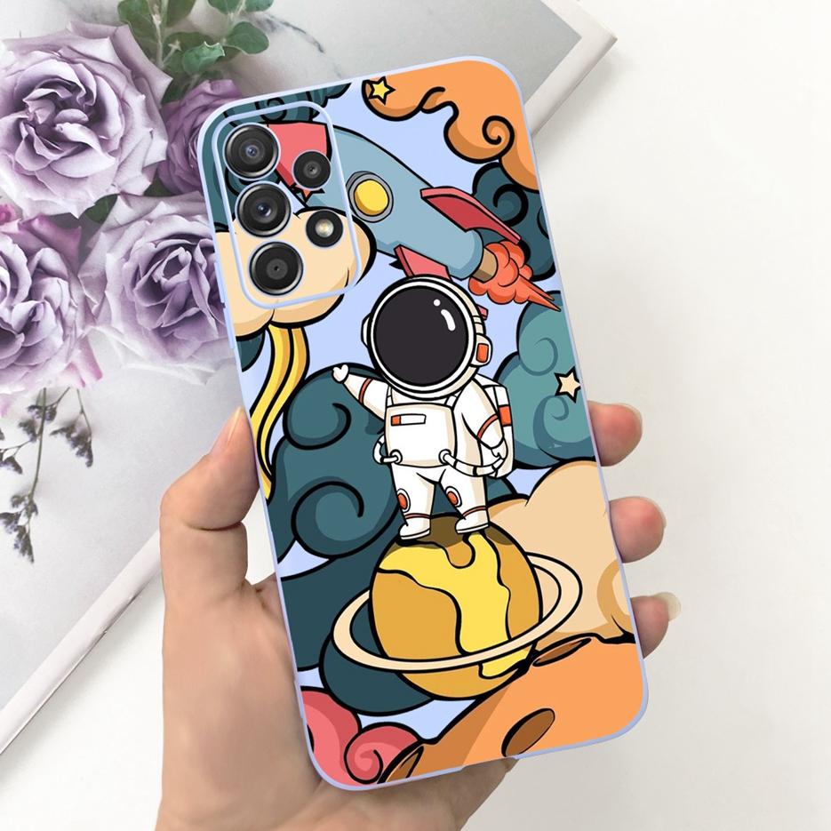 For Samsung Galaxy A32 A52 A72 5G Case Cute Cartoon Cover Shockproof Soft TPU Phone Case For Samsung A52 A 32 72 5G Fundas Coque