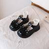 New Girls' Princess Shoes, Black Leather Shoes for Girls, Bow-tie Leather Shoes, Versatile Children's Shoes