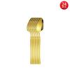 5/6/20/30pcs Gold waist cutlery set household stainless steel cutlery including knife, fork and spoon western cutlery