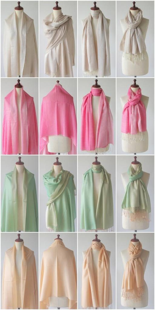 Silk and Wool Reversible Large Stole for Spring and Suitable for Formal Including Kimono and Other Traditional Japanese Perfect for and Other Special