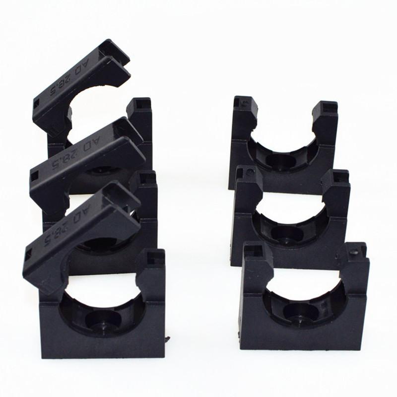 

10pcs Plastic pipe clip Bellows hose Hoop buckle Limit tube clamp mounting support bracket wire cable Fixing holder organizer AD10 cover