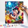 Disney oil painting painting kit Snow White bedroom wall decoration creative handmade gift