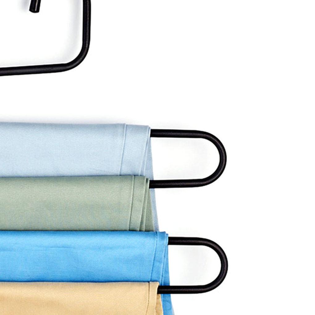 S Shape Trousers Pants Hangers Scarf Towel Rack Hanger Closet Organizer Space