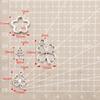 4 Styles Zinc Alloy 4-Petal Small Flower Pendant Beads for DIY Necklaces and Keychains