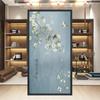 Chinese Style Flower Bird Window Film Home Bathroom Decor Frosted Window Stickers Static Cling Stained Privacy Glass Film