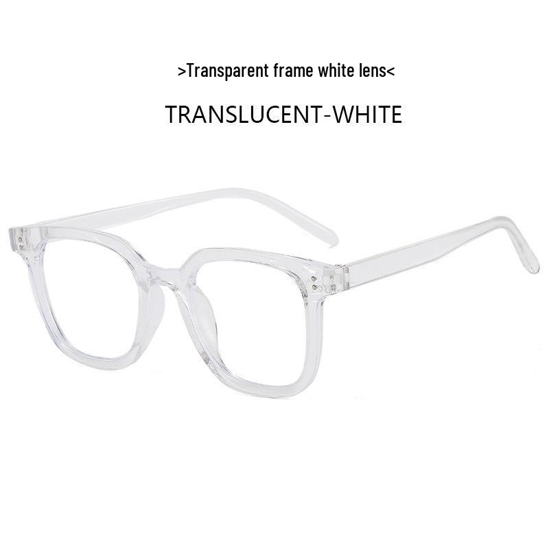 Dámské sluneční brýle s velkým rámem ve stylu korejských influencerů