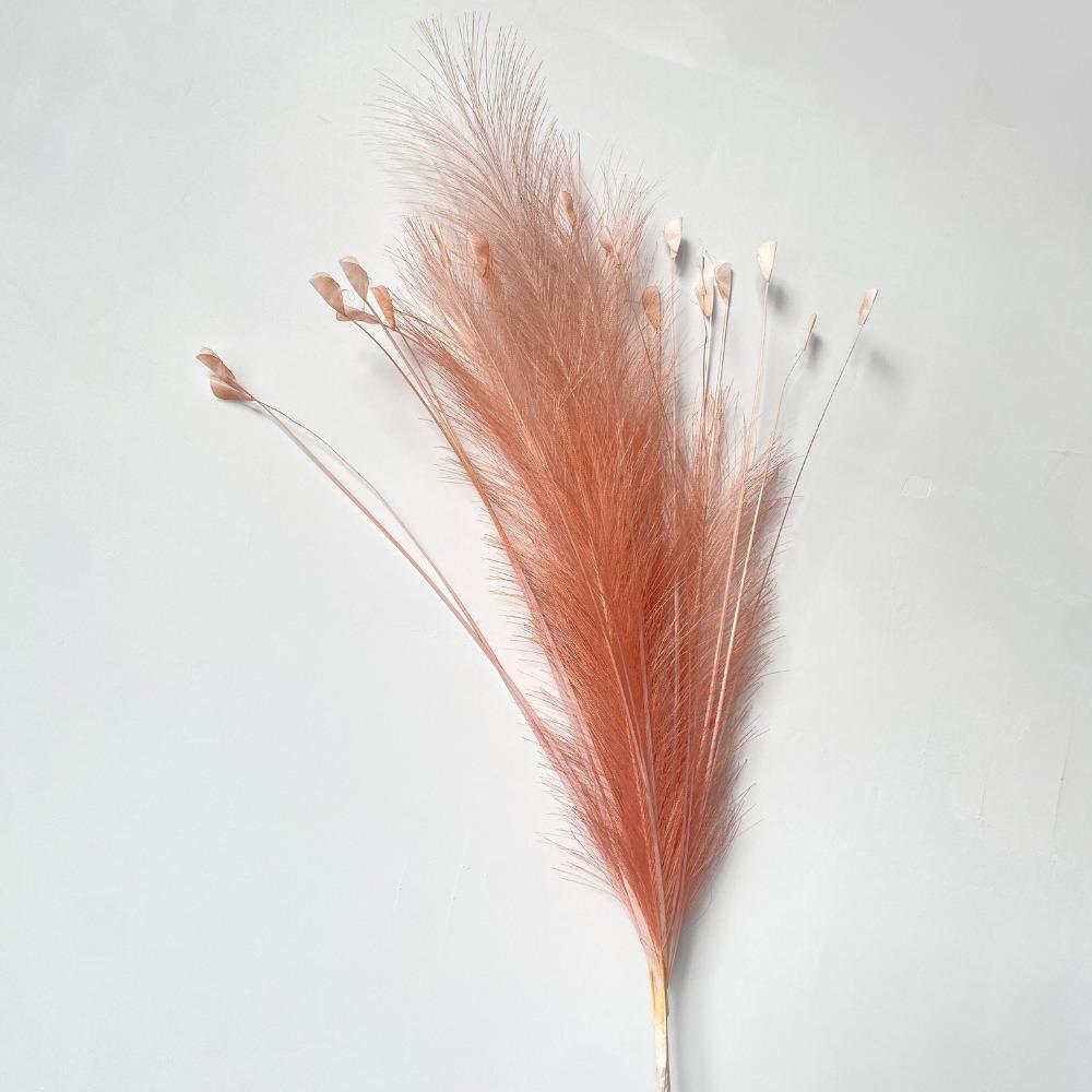 New Solid Color Colorful Peacock Grass Floral Decor Wedding Decorations Simulated Reed Grass Artificial Bouquet Office