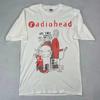 Radiohead Hip Hop Rock Band Street Fashion Classic Casual Crew Neck Oversized Pure Cotton Unisex Women And Men T-Shirt
