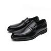 Large size leather shoes men's new versatile fashion British soft sole men's one-pedal business dress groom wedding shoes