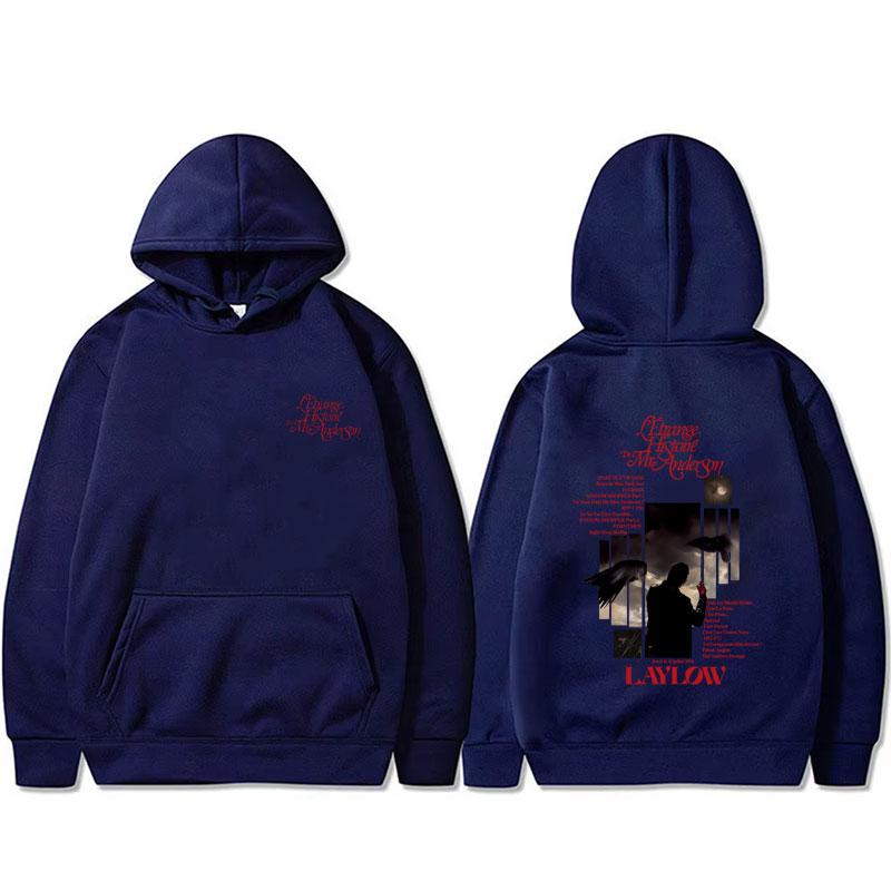 Rapper Laylow L'etrange Histoire De Mr.anderson Men's hoodie Hip Hop Pop Music Men's Casual Retro hoodie