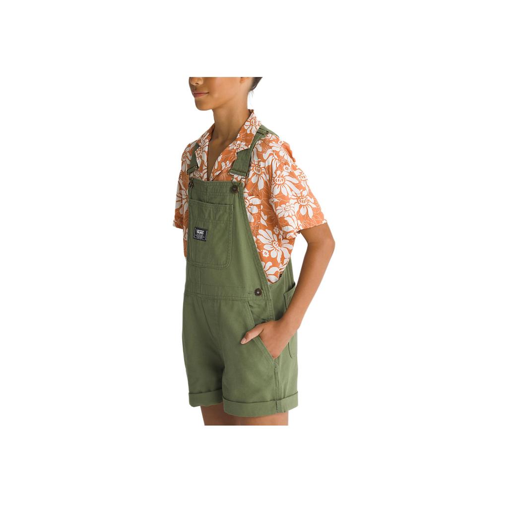 Vans Groundwork Woven Casual Overalls Kids Overalls Green VN000G8WAMB