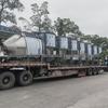 20-Ton Vertical Plastic Mixer with Stainless Steel Heating & Drying Barrel