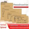 SIMAA A5 Financial Voucher Cover & Corner Set, 100-Pack