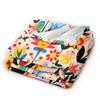 Colorful Floral and Animal  Blanket Quality Warm Soft  Throw Blanket Spring Kids Outdoor Funny Bedspread