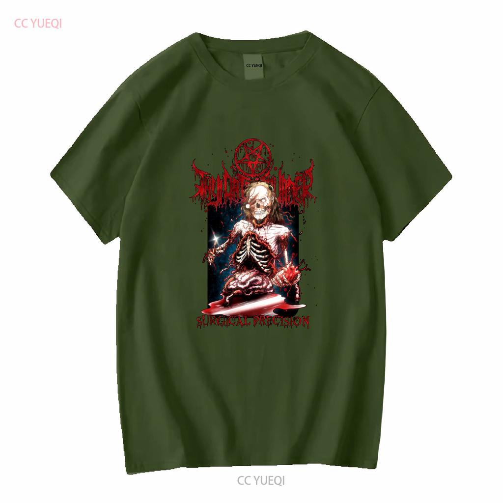 New Thy Art Is Murder Surgical Precision For Fans S 5XL T Shirt CR65 vintage Washed Soft Slightly graphic Versatile Casual