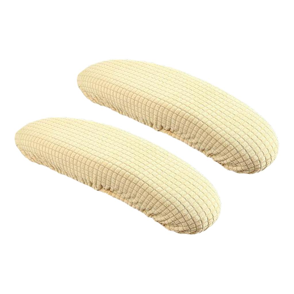 2 Stück Armlehnenbezüge für Bürostühle, Armlehnenbezüge, elastische Ärmel zum Schutz des Computers