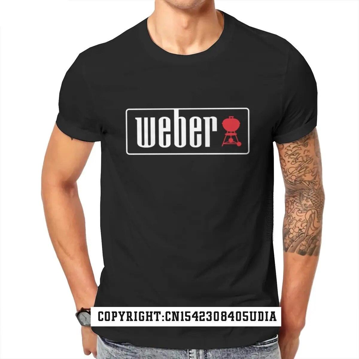 

Weber Outdoor Charcoal Grills Bbq New Bbq Unisex T-Shirt Punk Oversized Aesthetic For Male Tops Shirts Birthday Top T-Shirts