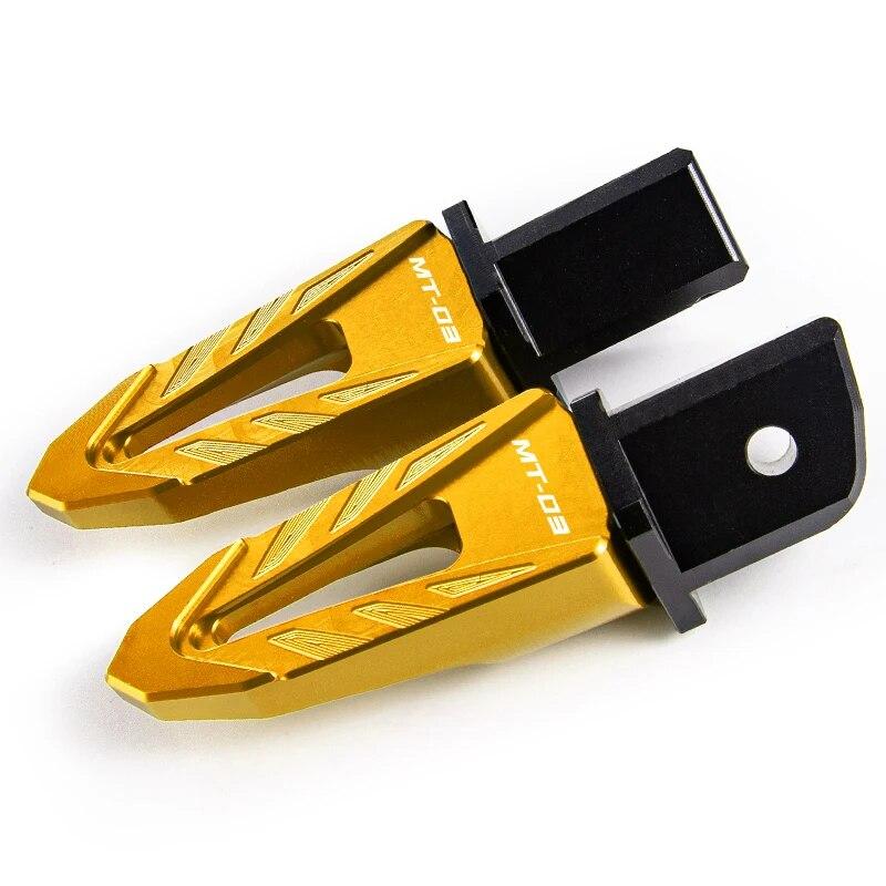 For Yamaha MT-03 MT 03 MT03 2015 2016 2017 2018   Motorcycle Rear Steps Passenger Steps High Quality Accessories