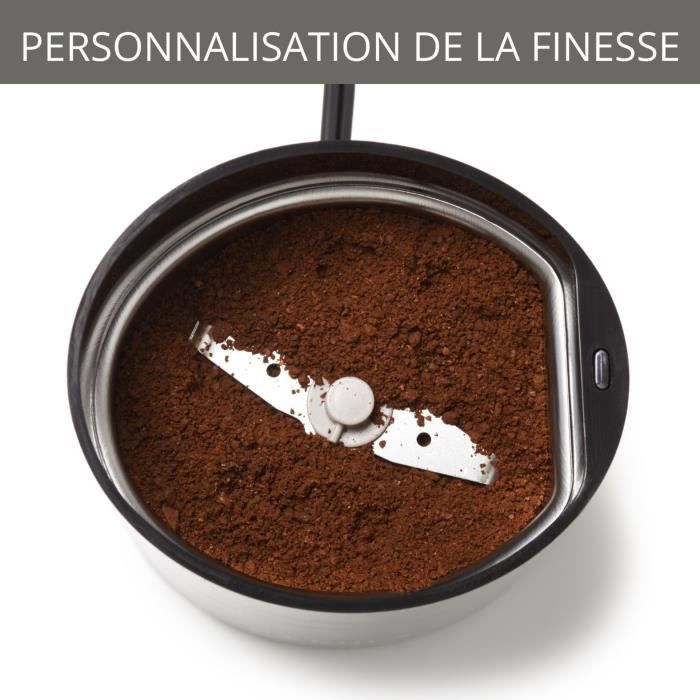 Moulin à café électrique KRUPS Fast Touch - Capacité 75g - 200 watts