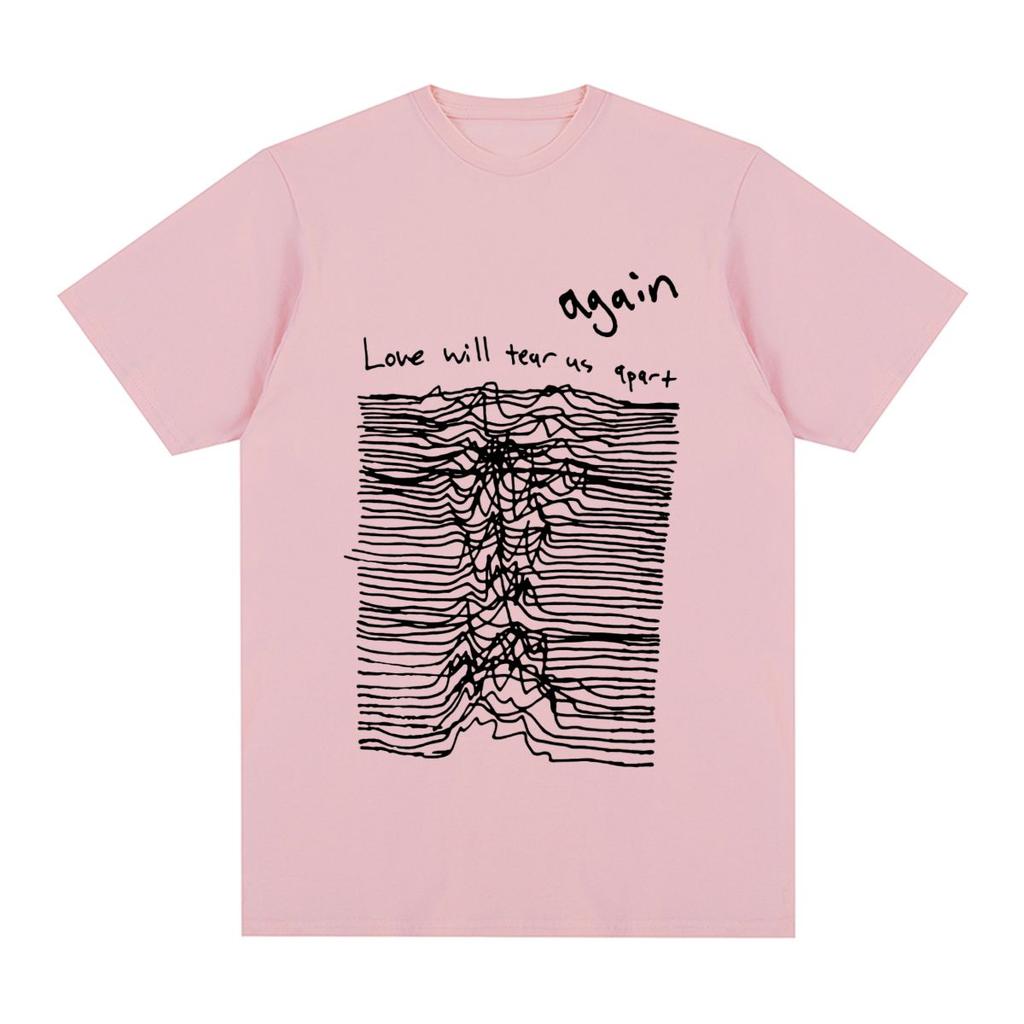 LOVE WILL TEAR US APART Joy Division Vintage T-shirt Unknown Pleasures Cotton Men T Shirt New Tee Tshirt Womens Tops