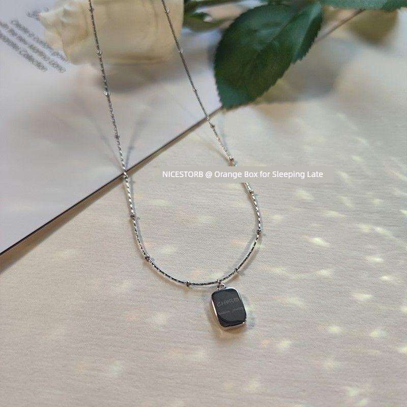 

Поздний Спящий Платикодон Крупноцветковый Серебряный Квадратный Подвесок Металлические Буквы