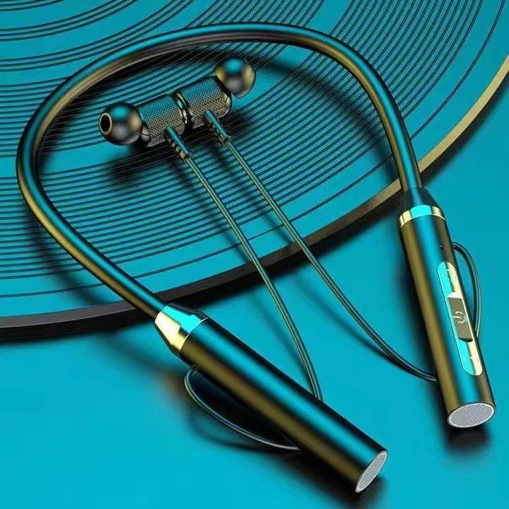 New Bluetooth In-Ear Neckband Sports Earbuds, Ultra-Long Standby, Universal for Mobile Phones