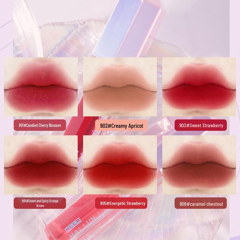 Pink Diamond Velvet Matte Lip Glaze - Feuchtigkeitsspendend, Aufhellend, Erfrischend, Langanhaltend, Nicht klebrig, Budgetfreundliche Lippenfarbe.
