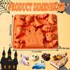 Food Grade Silicone Mousse Cake Mold Halloween Theme Baking Mould  Homemade Candy