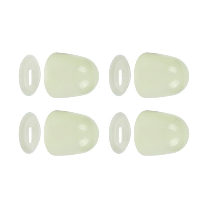 652F 2/4Pcs Toilet Screw Bolt Cover Replacement Luminously Toilet Bolt Covers for Home Bathroom Accessories Enduring