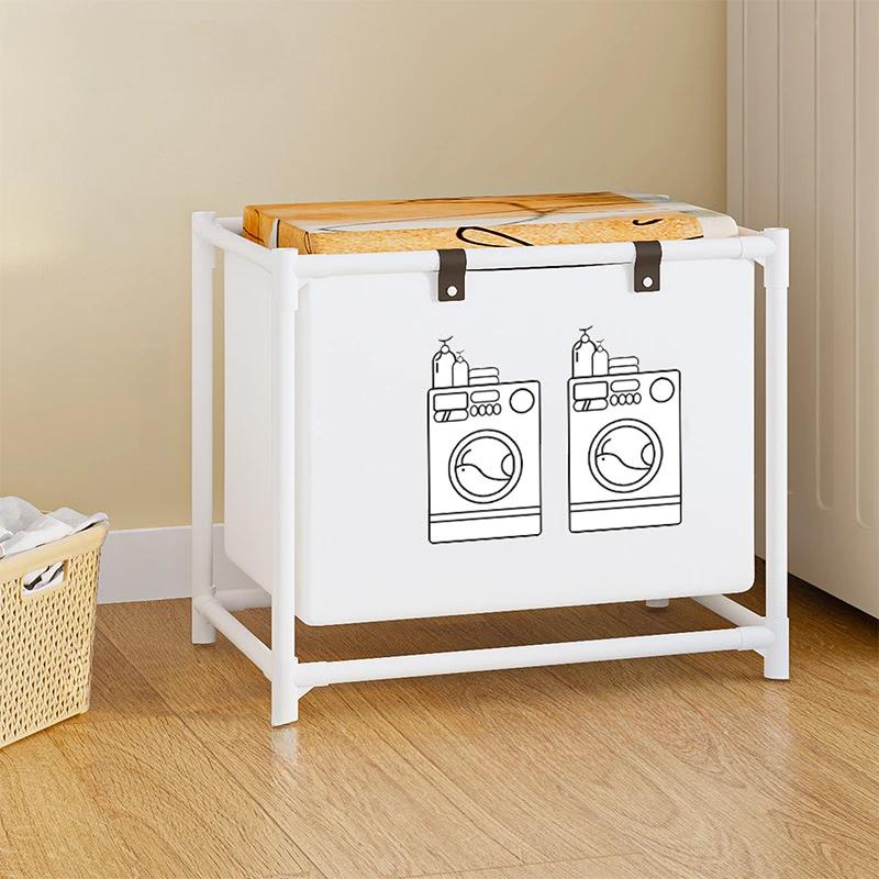 

Foldable Laundry Basket Clothes Hamper for Home Laundry Organizer Accessories with Shelf Laundry Storage Baskets Large Capacity