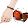 Fashion Irregular Black Hematite 7*9mm Natural Crystal Beads Chakra Healing Yoga Woven Adjustable Bracelets for Women Men Girls