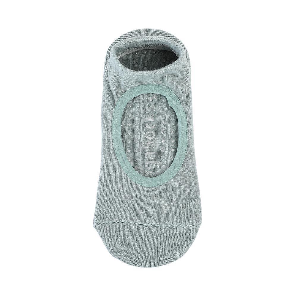 Rutschfeste Sommer Rückenfreie Dünne Yoga-Socken, Sport- und Fitness-Indoor-Bodensocken, Tanzübungssocken