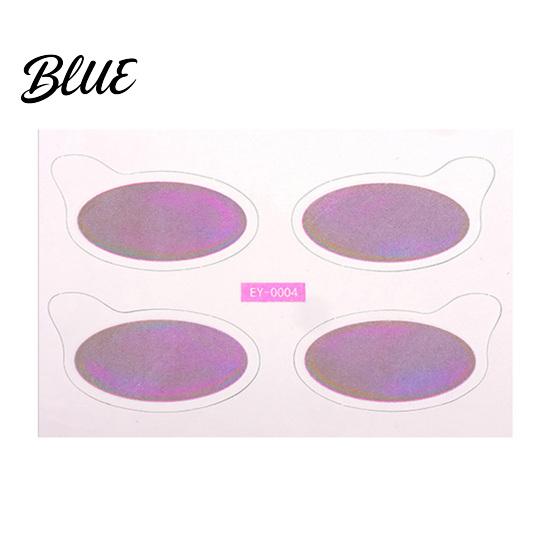 Fade-resistant Eye Shadow Patch Self-Adhesive Fast Makeup Stickers Waterproof Party Patch Glitter Fake for Festival Prom Smudge-proof