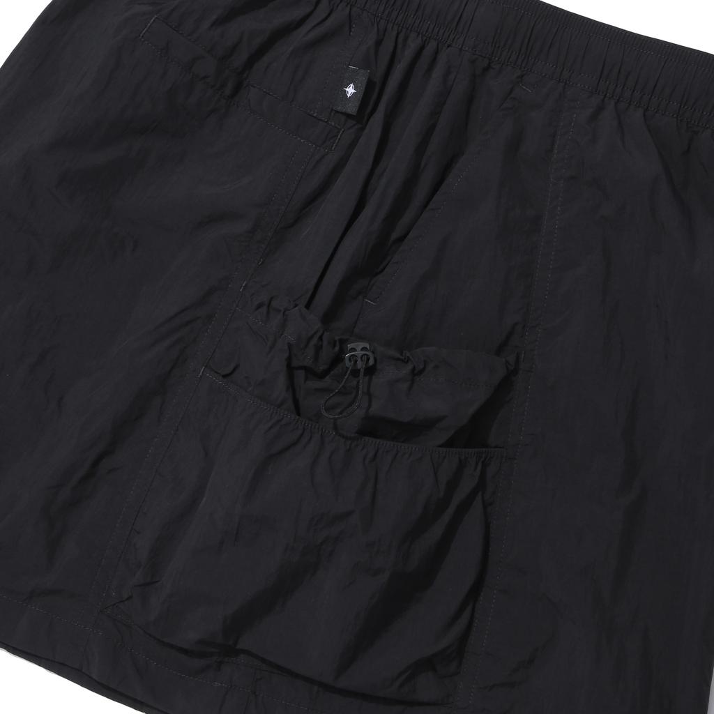 Intercrew Women'S Shirred Pocket Mini Skirt Black Itz2Ss52Abk