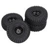 4pcs RC Tires 1.9in Width 10 Holes RC Rubber Wheel Upgrade Accessories for SCX10 1Celsius10 RC Car