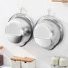 Easy To Store Rice Washing And Draining Tool Multipurpose Stainless Steel Strainer Bowl for Rice and Vegetable Draining