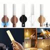 LED Holz Magnetischer Bewegungssensor Nachtlicht, USB Wiederaufladbare Atmosphärenlampe für Treppenhaus Flur Schlafzimmer Schrank