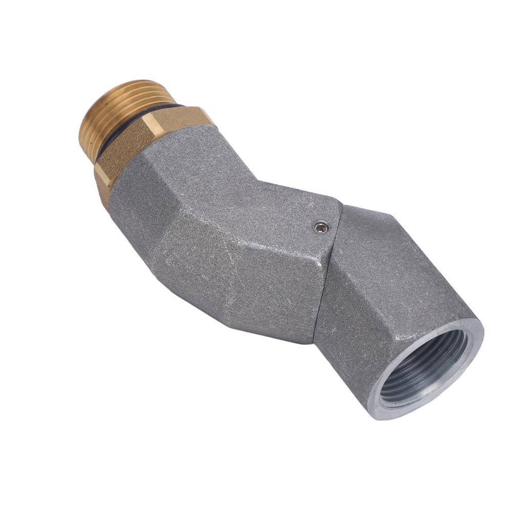 Kraftstoffschlauch Drehverbinder 360 Grad Drehbar Metall Multifunktional Kraftstoffschlauch Düse Drehgelenk für Kraftstoffdüse Multi