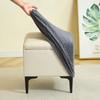 Square Ottoman Cover Stretch Footstool Slipcover New Chair Covers  for Bedroom Party Hotel