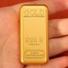 1Pcs Fake Gold Bar Simulated Golden Brick Movie Prop Novelty Gift Home Decor Simulation Decoration Crafts