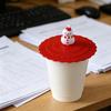 5Pcs Silicone Cup Lid Leak-Proof Heat-Resistant Cover for Glass Mugs Coffee Cups Food-Grade Odorless Cute Kitchen Accessory for Home