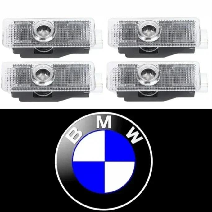 XZDXD1 For BMW Hot 2025 BMW GROUP 4Pcs Car LED HD Door Welcome Projector Laser Lamps For BMW E90 E60 E46 E93 F20 F21 F30 F31 F32 F33 F3
