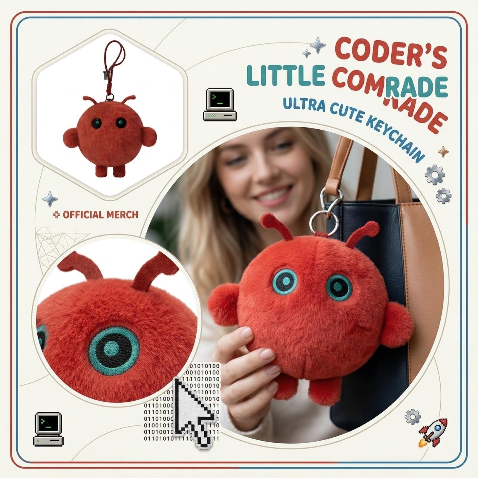 

Cute Plush Toys With Recording Function, Bag , Quirky Programmer Souvenirs. one size