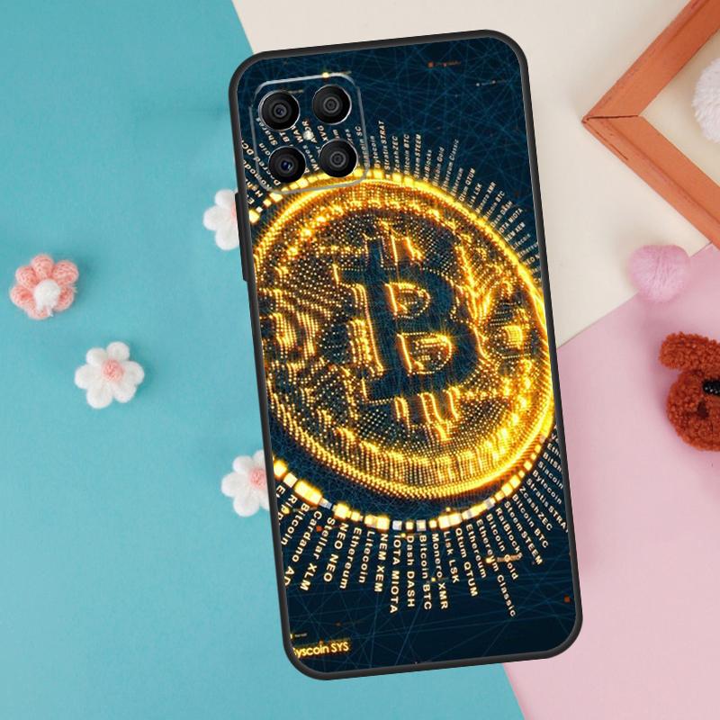 Bitcoin BTC Case For Honor 200 Pro 50 70 90 X9a X8a X8 X9 X8b X9c X9b Honor Magic 7 5 6 Lite Pro Cover