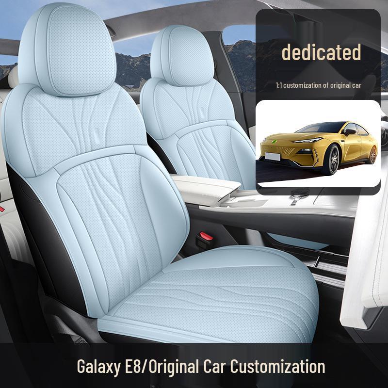 Galaxy E8 Full Leather Universal Car Seat Cushion - Four Seasons Model