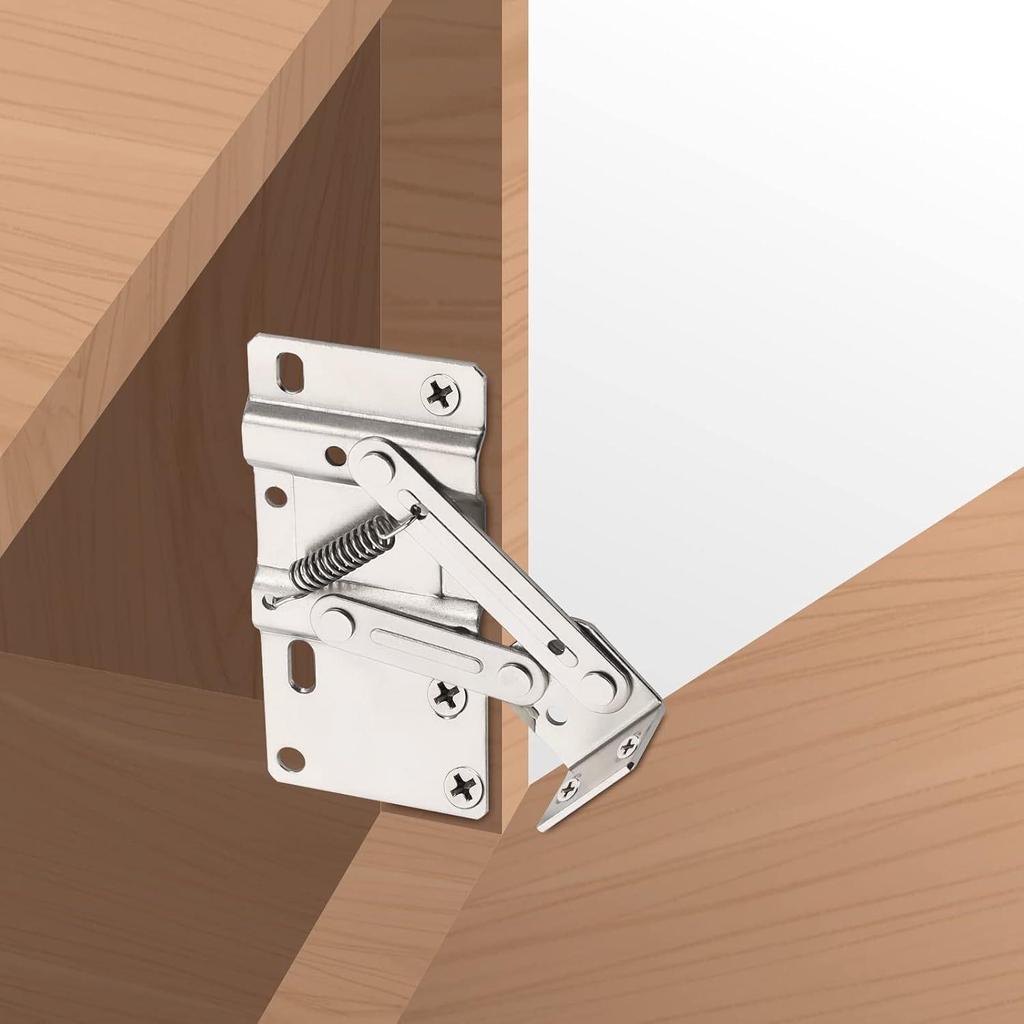 45° Downward Opening Door Hinge with Spring for Sink Cabinet