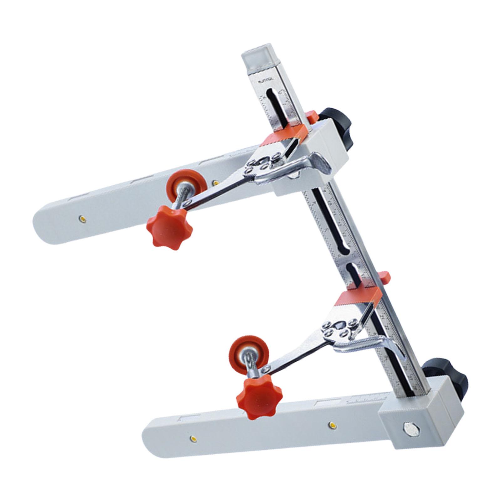 

Professional Cabinet Slide Installation Tool Featuring Magnetic Support Arm Slide Positioning Tool for Damage Without Setups 1