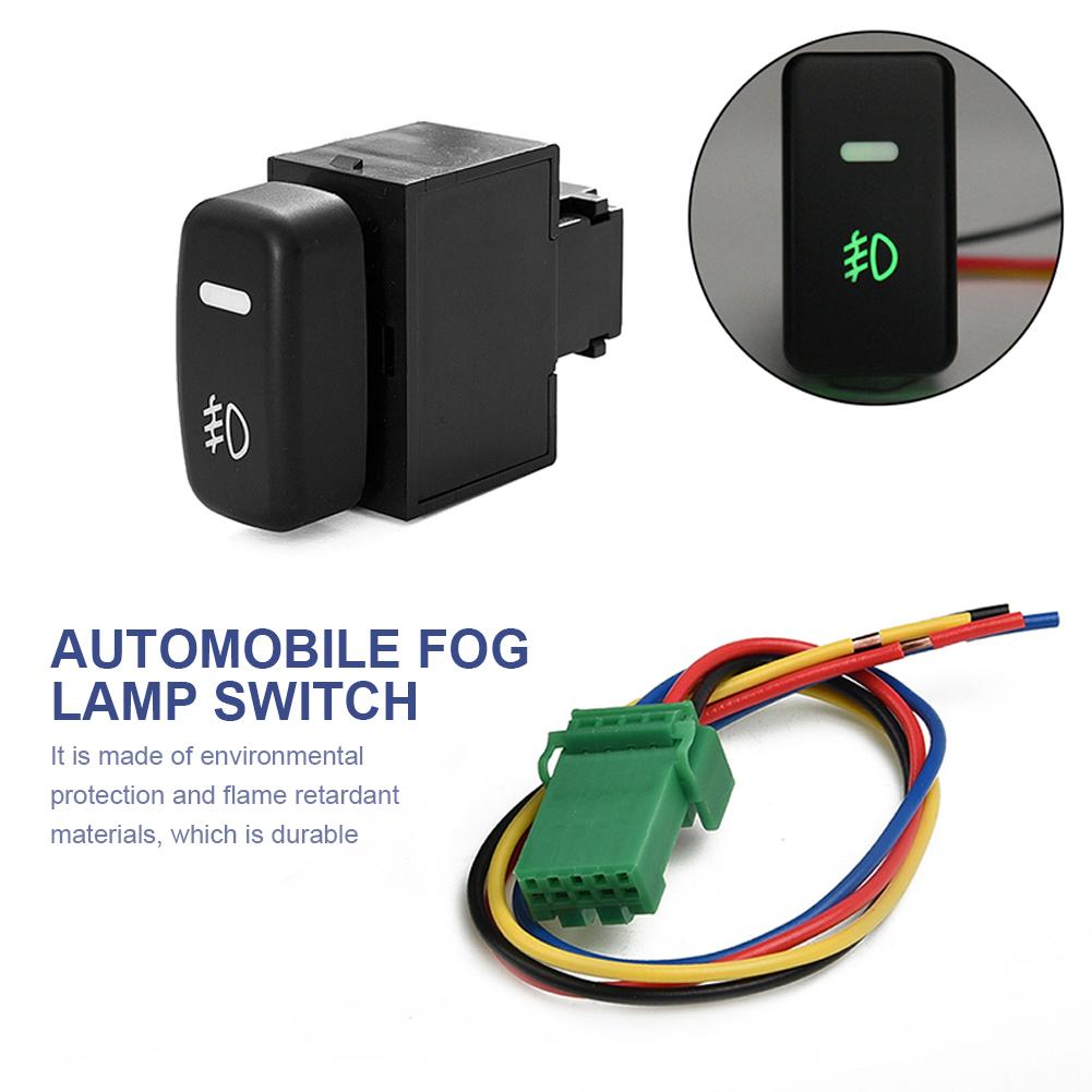 12/24V Automobile Fog Lamp Switch Fog Lamp Controller for MITSUBISHI PAJERO/LANCER/TRITON/L200