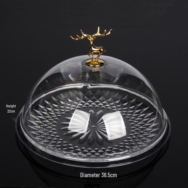 Covered Snack & Fruit Serving Platter