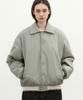 Nick&Nicole Shine Varsity Padding Jumper_Sand Gray